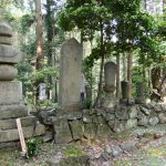 梅香寺歴代住職の墓地