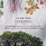 『浜中悠樹写真展「UTSUROI」-うつろい-』ポスターの一部