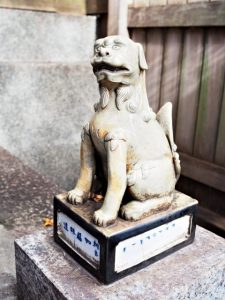 白龍神社の狛犬、塩竈神社（名古屋市天白区御幸山）