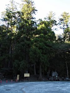 飛瀧神社（熊野那智大社別宮）の参道入口付近