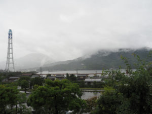 熊野古道センターからの風景（尾鷲市）