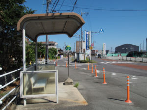 BUS STOP 神納南 三重交通（国道163号）