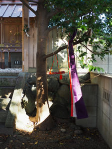 天王祭の準備、須賀神社（松阪市井口中町）