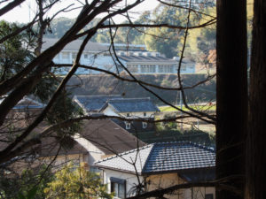 辰水神社（津市美里町家所）からの風景