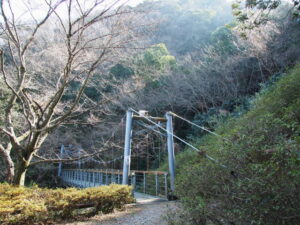 音無山公園の吊橋